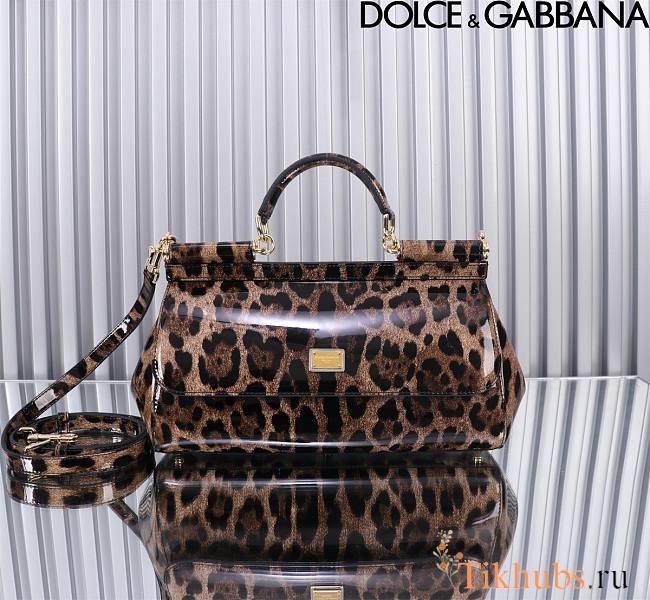 Dolce & Gabbana Kim Large Sicily Handbag 29x18x12cm - 1