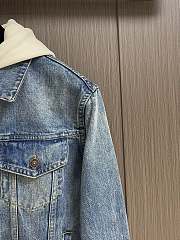 Celine Blue Denim Jacket - 5