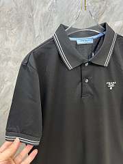 Prada Black Polo Shirt - 5