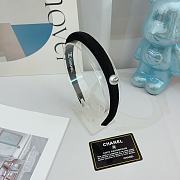 Chanel Black Hairband 04 - 1