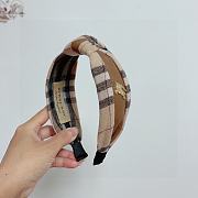 Burberry Brown Hairband - 1