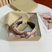 Burberry Brown Hairband - 3