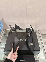 Chanel Black Heel 7cm - 4