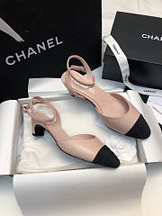 Chanel Slingback Pink Sandal 4cm - 2