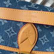 Louis Vuitton LV Diane Denim Bag 25x9x15cm - 2