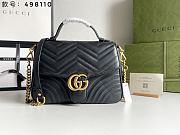 Gucci GG Marmont Small Top Handle Bag 27x19x10.5cm - 1