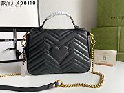 Gucci GG Marmont Small Top Handle Bag 27x19x10.5cm - 3