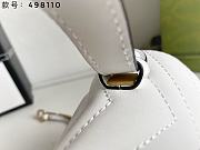 Gucci GG Marmont Small Top Handle White Bag 27x19x10.5cm - 4