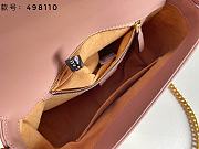 Gucci GG Marmont Small Top Handle Rose Pink Bag 27x19x10.5cm - 6