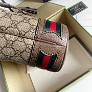Gucci Ophidia GG Small Bucket Bag 26x20.5x11cm - 6