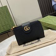 Gucci Medium Double G Wallet With Bamboo 13x8.5x2cm - 1