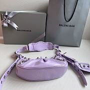 Balenciaga Le Cagole Bag Purple 26x16x10cm - 6