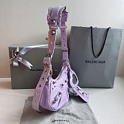 Balenciaga Le Cagole Bag Purple 26x16x10cm - 4