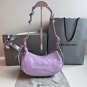 Balenciaga Le Cagole Bag Purple 26x16x10cm - 5