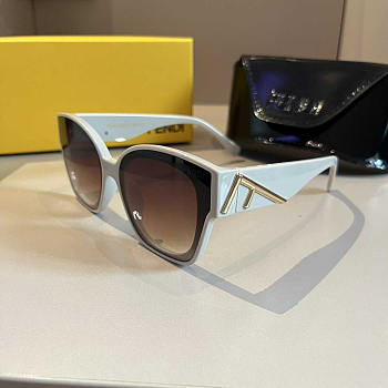 Fendi First Ivory Acetate Sunglasses