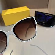 Fendi First Ivory Acetate Sunglasses - 4