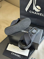 Chanel Black Slides - 3