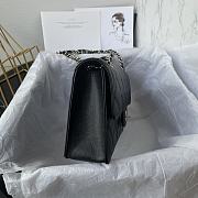 Chanel Flap Bag Black Caviar 25x17x6.5cm - 5