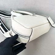 Prada Logo Handbag White 24x12x8.5cm - 6