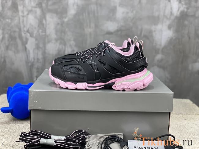 Balenciaga Track Runners Black Pink Sneaker - 1