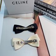 Celine White Hairclip - 4