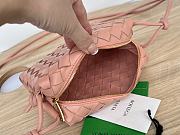 Bottega Veneta Mini Loop Camera Bag Pink 17x10x6cm - 4