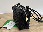 Bottega Veneta Mini Loop Camera Bag Black 17x10x6cm - 5