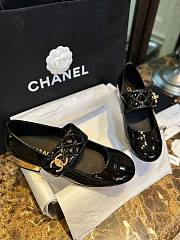 Chanel Mary Jane Heel Black - 4