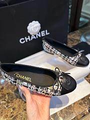 Chanel Ballerina Flat Tweed  - 1