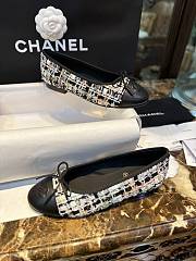 Chanel Ballerina Flat Tweed  - 4