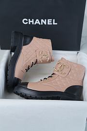 Chanel Pink Boots - 5