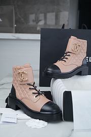 Chanel Pink Boots - 4