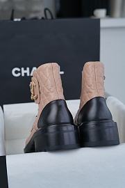 Chanel Pink Boots - 2