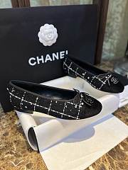 Chanel Ballerina Tweed Black  - 1