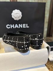 Chanel Ballerina Tweed Black  - 5