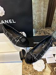 Chanel Ballerina Tweed Black  - 4