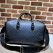 Gucci Ophidia GG Medium Carry-On Duffle Black 44x27x24cm - 5
