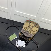 Gucci Ophidia GG Small Bucket Bag Brown 26x20.5x11cm - 5