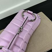 Gucci Horsebit Chain Medium Shoulder Bag Pink Iridescent 38x15x16cm - 2