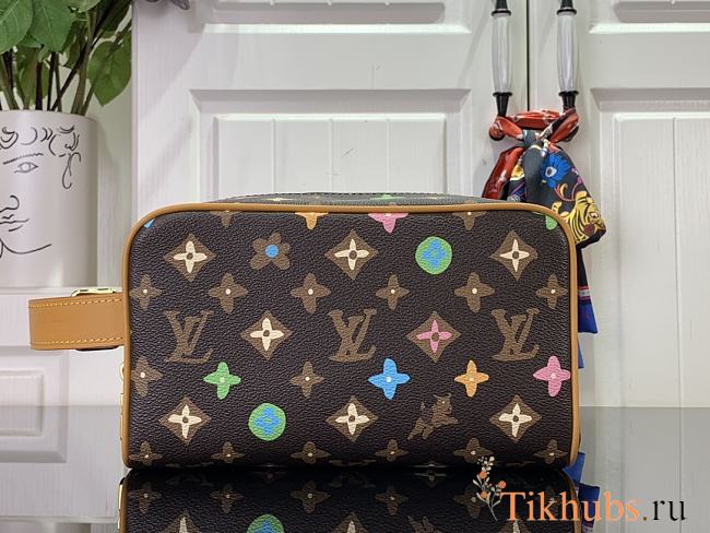 Louis Vuitton LV Locker Dopp Kit Monogram Craggy 23x13x12cm - 1