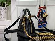 Louis Vuitton LV Alma Nano Bag Black 18 x 12 x 8 cm - 2