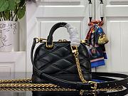 Louis Vuitton LV Alma Nano Bag Black 18 x 12 x 8 cm - 6