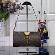 Louis Vuitton LV Tirette Pochette Bag Monogram 22 x 12 x 5.5 cm - 1