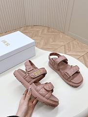 Dior Dioract Sandal Nude Quilted Cannage Calfskin - 4