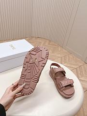 Dior Dioract Sandal Nude Quilted Cannage Calfskin - 2