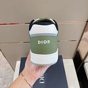 Dior B27 Low Olive Cream Sneaker - 5