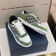 Dior B27 Low Olive Cream Sneaker - 3