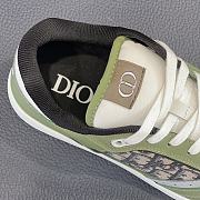 Dior B27 Low Olive Cream Sneaker - 2