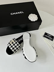 Chanel Black Slides 02 - 5