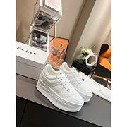 Celine Block Sneakers Calfskin Optic White - 1